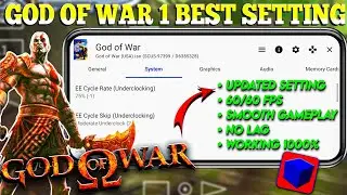 {2024}🔥God Of War 1 Best Settings For Aethersx2 Emulator | 60 FPS No Lag Settings For gow aethersx2