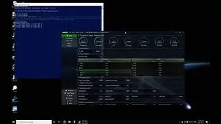 Ryzen core activity while benchmarking a 30kSPM belt-base