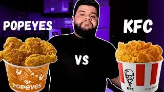 KFC vs Popeyes | Quem tem o Melhor Frango Frito?