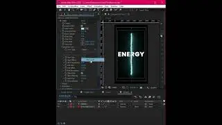 Amazing energy title ft After effects