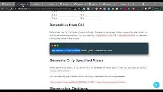 Cara setup modul CRUD baru menggunakan Infyom