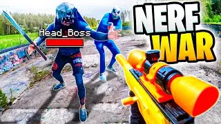 Nerf War (Nerf First Person Shooter) / Predator Battle