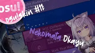 osu!skin #11 : Nekomata Okayu by Azur33