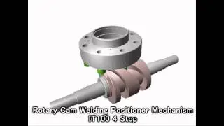 CDS Rotary Cam Welding Positioner Mechanism IT100 4 Stop