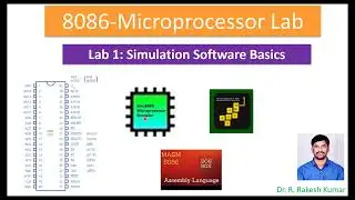 Lab: 1  8086  Microprocessor Lab || Simulation Softwares || emu 8086 I| Installation || Docs ||