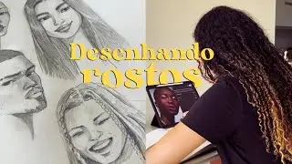 Desenhando Rostos - Desenha e fala