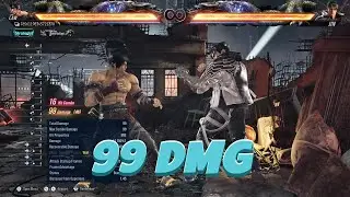 Tekken 8  | Law 99 Dmg Combo