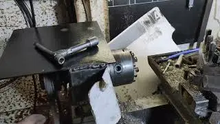 токарный с 0 (8 часть) коробка, продольная подача , начало