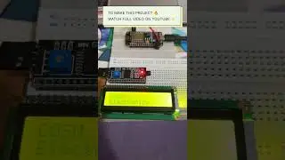 16x2 LCD | NodeMCU | ESP8266 | I2C Module 💡 