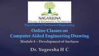 Development of Surfaces Pyramid, Cylinder and Cone