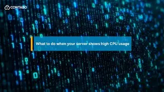What to do when your server shows high CPU usage