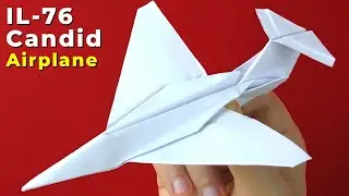 Paper airplanes. How to make paper plane.  DIY Origami Airplane