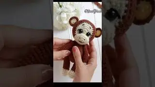 Обезьянка крючком.Мамтер класс