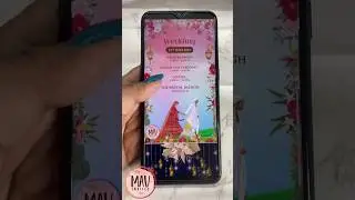 Royal Wedding Invitations || Wedding Card Design