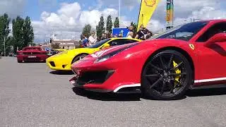 Ferrari Ride Scandinavia, Shell Lieto, Finland, 15.06.2024