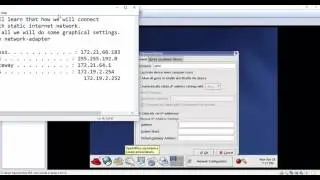 Connect Linux OS Statically to Internet Network or Wireless Network