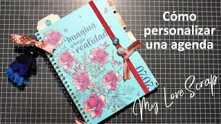Tutorial how to customize an agenda - Scrapbooking
