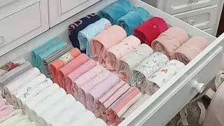 Bedroom Cleaning  Motivation - The KonMari Method: Storing clothes