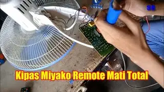 Kipas Angin Miyako Remote Rusak Mat! Total