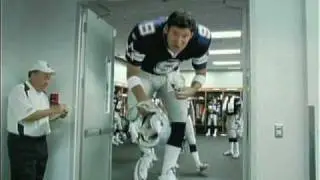 Pepsi Ad with giant Tony Romo