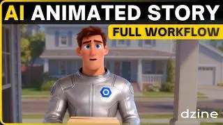 Full AI Video Workflow - From Image to Animation with Dzine