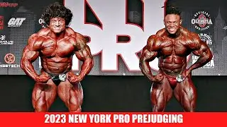 2023 New York Pro Prejudging: Tonio Burton VS BEEF STU!