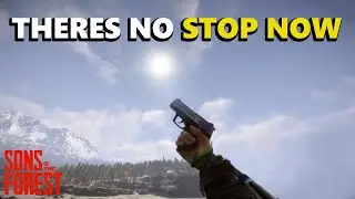 FINDING the PISTOL and there's NO STOP!!! | Sons of the forest - Part 3