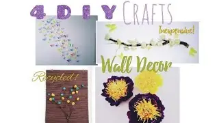 4 Easy & Inexpensive DiY Wall Decor Ideas
