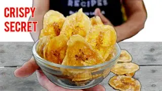 Our Secret to Super Crispy Sweet Chips With Raw Banana