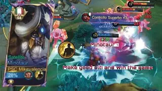 MLBB ~ Gameplay Minotaur ~ The best Tank now