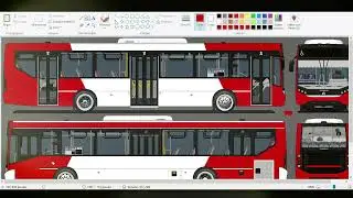 DISEÑOS DE BONDIS LINEA 100 BUS24 PASO A PASO