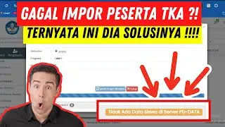 SOLUTION TO FAILED TKA PARTICIPANT IMPORTS | LATEST - TKA ELEMENTARY SCHOOL AND TKA JUNIOR HIGH S...