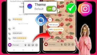 Как изменить тему чата в Instagram (обновление -2025) || Изменить тему чата в Instagram