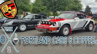 Porsche Day At Portland Cars and Coffee