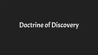 Doctrine of Discovery HD
