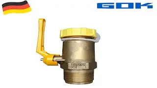 Клапан GOK для заполнения (еврослив) резервуара сжиженным газом