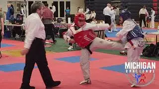 Great Taekwondo Sparring - Michgan Challenge 2022 Part 1