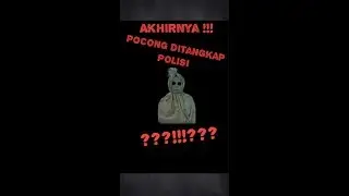 Pocong ditangkap polisi | video viral 2020