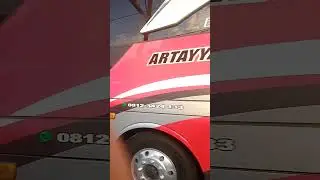 KEREN" basuri bus arthaya trans,Suaranya Nyaring Banget