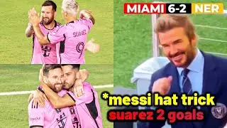 LIONEL MESSI HAT TRICK 😮 Inter Miami vs. New England Revolution | MLS Highlights