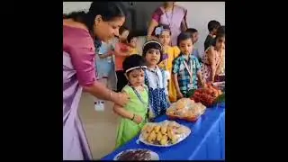 Food Day for kindergarten  ( knowing healthy and unhealthy food items)Mini shoppee
