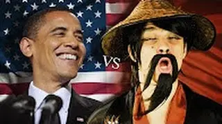 Очень Эпичный Рэп Баттл l Америка vs Китай
