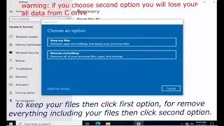 How to Reset Windows 10