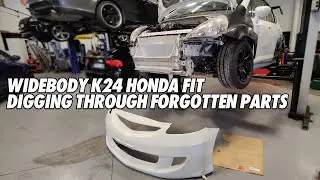Widebody K24 Honda Fit - Discovering Forgotten Parts