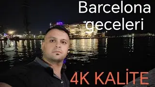 Barcelonanın akşamları turistler sokak satıcıları İZLE VE GÖR🇪🇸