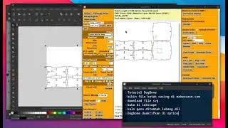 Tutorial KaryaCNC Cutting Casing kotak memakai Dogbone