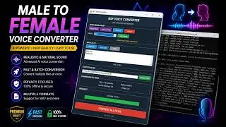 Male to Female Voice Converter