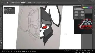 Rabbit Warrior Logo for LastMinuteGames | Speed Art