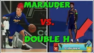I PLAYED DOUBLE H AND SOLO IN A COMP PRO AM LEAGUE!!! NBA 2K24