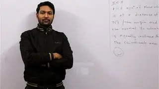 #10. 3 D GEOMETRY || CLASS 12TH CBSE 2020-21 || PLANE || EQUATION OF PLANE IN VARIOUS FORMS || MATHS